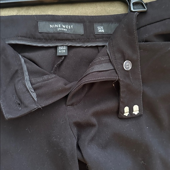 Nine West Black Dress Pants Size 6 / 28 - Picture 3 of 3